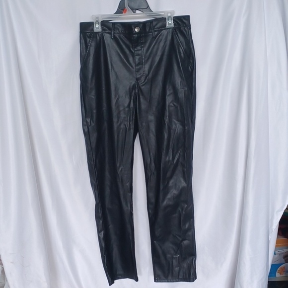 sofia by sofia vergara Pants - Sofia Jeans by Sofia Vergara Faux Leather Pants Size 12 Black, Eden Super Rise